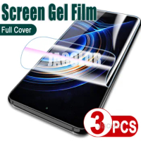 3PCS Water Gel Film For Xiaomi Redmi K50 Pro K50G K40s K40 Gaming Pro+ Hydrogel Film K50Pro Screen Protector Not Safety Glass