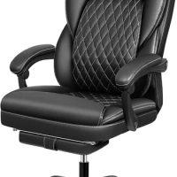 Furniture suppliesOffice Chair, Big and Tall Office Chair Executive Office Chair with Foot Rest Ergonomic Office Chair Home Offi