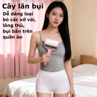 Combo-Cây lăn bụi 10cm 16cm 24cm lõi giấy lăn bụi làm sạch quần áo ga giường sofa lông chó mèo
