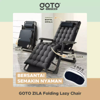 Goto Living Goto Zila Folding Lazy Chair Kursi Lipat Tidur Santai Malas Portable