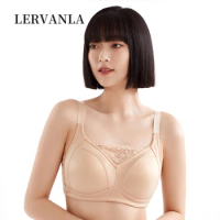 LERVANLA 6030 Ladies Bra Silicone Breast Form Artificial Breast Bra for Prosthesis Mastectomy