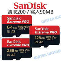 SanDisk Micro Extreme PRO【64G 128G A2 讀200 寫90】公司貨【中壢NOVA-水世界】