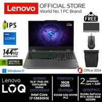 Lenovo LOQ Gaming i7-13650HX RTX4050 512GB SSD 16GB 144Hz 100%sRGB IPS Win11+OHS