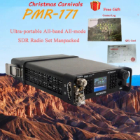 PMR-171 All-band All-frequency SDR Radio Ultra-Portable Mobile Transceiver Pmr171 VHF UHF HF CW FM AM SSB DMR 100KHz-2GHz 20W