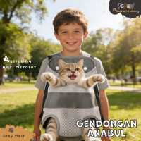 Gendongan Kucing Depan Belakang Tas Gendong Anjing Kitten Lucu Kecil Besar Hewan Jumbo