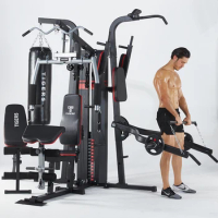 SENAOFIT Wholesale Strength Training Fitness Equipment 4 Station Home Gym Indoor Body Building Multi Function Station