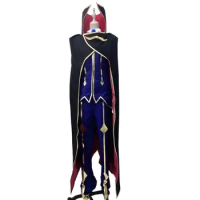 2024 Cosplay Lelouch of the Rebellion Zero Cosplay Purple Mens Code Geass Cosplay Costume