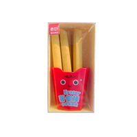 penghapus kentang goreng / eraser french fries /penghapus lucu