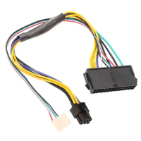 F3KE ATX 24pin To 6pin Line for HP Z220/Z230 Sever PSU Power Cable