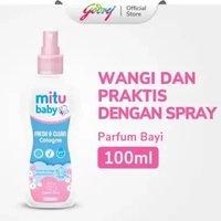 Mitu Baby Cologne Sweet Pink Spray 100ml - Parfum Bayi Kulit