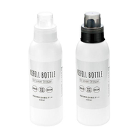 asdfkitty*日本 ECHO 洗劑專用空瓶-500ML-洗衣精.柔軟劑.漂白劑-2色隨機出貨-日本正版