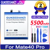 GUKEEDIANZI Battery HB576675EEW 5500mAh For huawei NOH-AN00 AN01 AL00 Mate 40 Pro Mate40 pro Bateria