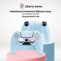 GeekShare X Sanrio Cinnamoroll Protective Silicone Case + 2 Thumb Grip + Sticker Silicon Pelindung C