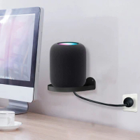 Wall-mounted Loudspeaker Box Hanger Prevent Falling Safety Speaker Rack Living Room Bedroom Sound Box Holder for Apple HomePod 2