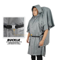 Zarventure Poncho Raincoat Jas Hujan Ponco 3 In 1 Poncho Gunung Hiking