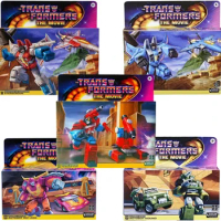 Transformers Retro Starscream Perceptor Hot Rod Skywarp Movie G1 Walmart Kickback SHRAPNEL Robot Collectible Ornament Toys
