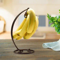 Banana Stand Fruit Storage Organization Lightweight Multipurpose Hanging Banana Tree Banana Hanger Banana Holder for Counter