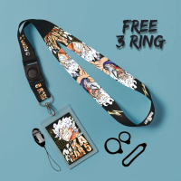 [36127] Gantungan One Point Version Handphone Karakter One Piece Nami Bahan Polyester