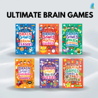 Ultimate Brain Games - Brain Teaser -Math Games - Puzzle & Logical Reasoning - Crossword & Word Game
