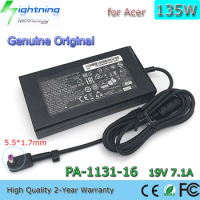 New Genuine Original 135W 19V 7.1A 5.5*1.7mm PA-1131-16 Laptop Adapter for Acer Nitro 5 AN515-53 Series N17C1 Charger