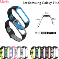 Soft Silicone Watch Band Replacement Wrist Strap For Samsung Galaxy Fit2 SM-R220 Bracelet For Samsung Galaxy Fit 2 Accessories
