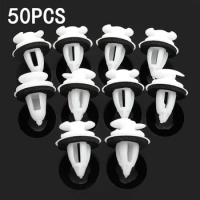50pcs Car Door Panel Clips Fixing Fasteners For BMW BE36 E38 E39 E46 X5 M3 M5 Z3 Car Clips With Gaskets Interior Accessories