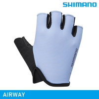 SHIMANO AIRWAY 女用手套 / 水藍 (自行車手套 露五指手套)