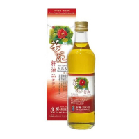金椿茶油工坊 台灣茶花籽油 500ml (100% 初榨苦茶油)  