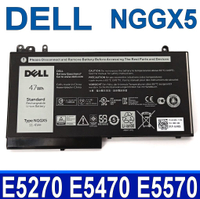 DELL 戴爾 NGGX5 3芯 原廠電池 Latitude E5270 E5470 E5570 M3510