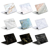 Universal Marble Laptop Skins Sticker PVC Skin Case Decorate Decal 13"14"15.6"17.3"Cover for Macbook/Lenovo/Hp/Acer Assessories