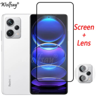 Tempered Glass For Redmi Note 12 Pro Plus 5G Screen Protector Redmi Note 12 Pro Camera Glass For Redmi Note 12 Pro Plus 5G Glass