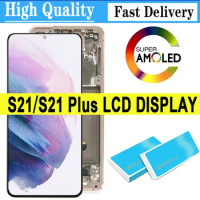High Quality Super AMOLED 6.2'' LCD for Samsung S21 LCD Touch Screen 6.7'' Display for S21 Plus LCD Replacement Parts