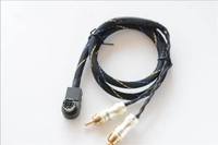 CCF5 สายอะแดปเตอร์ RCA คุณภาพสูง KCA-121B 9887 9855 105 117E 2RCA สำหรับวิทยุ Alpine CD พร้อมพอร์ต A