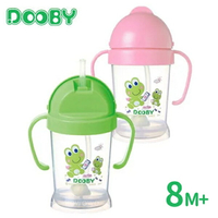 大眼蛙DOOBY 神奇喝水杯 200cc (綠色/粉色) D4121