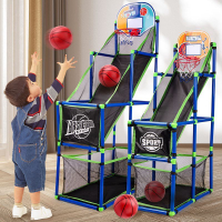 兒童籃球框架投籃機可升降訓練類親子玩具戶外室內家用3-10歲男孩