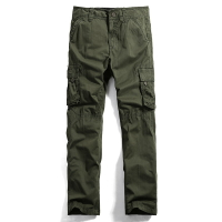 二戰美式多口袋復古工裝褲男戶外青年直筒設計感休閑長褲子大碼