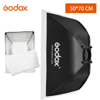 Godox 50x70CM Softbox Universal Mount Photography Accessories for Photo Light Box Studio Flash Light Speedlight