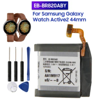 Replacement Battery EB-BR820ABY For Samsung Galaxy Watch Active2 Active 2 SM-R825 SM-R820 44mm Rechargeable Battery 340mAh