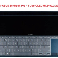 TPU Laptop Keyboard Cover Skin Protector For ASUS Zenbook Pro 14 Duo OLED UX8402Z UX8402ZA UX8402ZE UX8402 ZA ZE 2022 14.5 inch