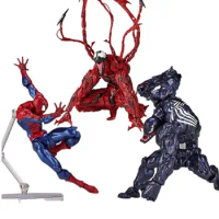 Disney Venom Carnage Action Figure Changeable Parts Spiderman Figurine Statue Decoration Toy Collectible Model Gift for child