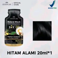 CrownCare Hair Coloring Shampoo Sachet Dark Brown