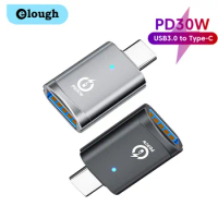 Elough USB 3.0 Type-C OTG Adapter Type C Male To USB Female Converter For iPhone 15 Macbook Xiaomi USB C OTG Connector
