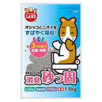 『寵喵樂旗艦店』 日本 Marukan 寵物鼠消臭凝結廁所砂1.5公斤 MR-967