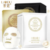 LAIKOU Celestial Silk Protein Moisturizing Face Mask 24K Gold Anti-aging Hyaluronic acid Moisturizing Oil Control Skin Care