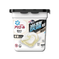 【日本P&G】4D炭酸機能活性去污強洗淨洗衣凝膠球-黑蓋微香型12顆/盒(洗衣機槽防霉洗衣精膠囊球平輸品)