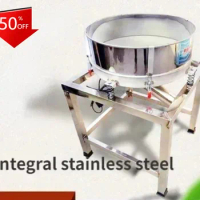 Stainless steel, vibrating plastic powder vibrating flour tea sieve sifting machine electric