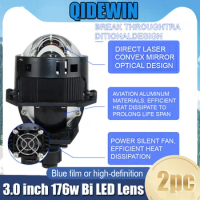 3 Inch Hyperboloid Bi LED Projector Lenses Laser For H4 H7 Car bmw f10 Headlight E20 136W 6000K Auto Car Accessories Halo Light