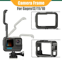 Protective Frame for GoPro 12 Hero 12 1110 Action Camera Frame Shell Protective Cage For Gopro Hero 12 11 10 Accessories