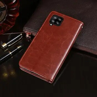 Wallet Case For Samsung Galaxy A12 M12 magnet Flip Book Leather wallet Bags for Samsung A 12 M SM-A125F A127F m125f Fundas