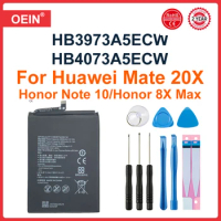 HB4073A5ECW 5000mAh Battery For Huawei Mate 20 X 20X / Honor Note 10 / Honor 8X Max Replacement Batteries